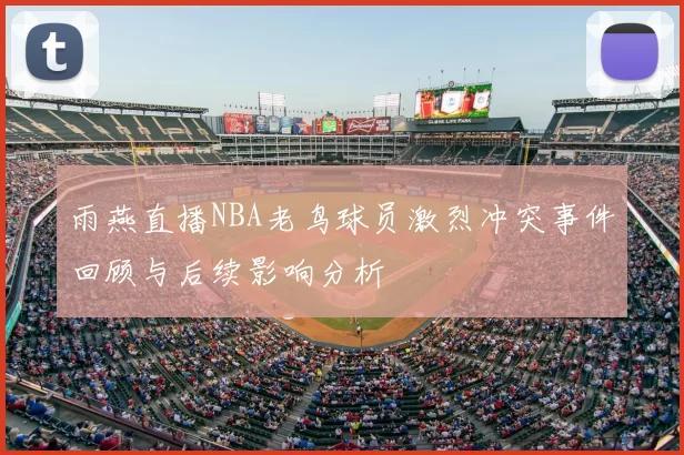 雨燕直播NBA老鸟球员激烈冲突事件回顾与后续影响分析